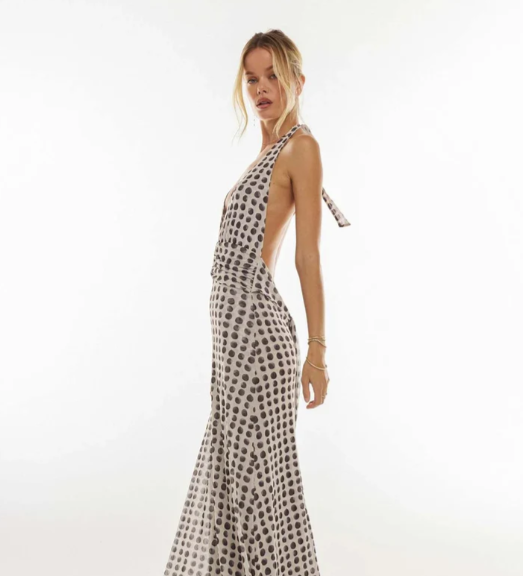 Vestido Poá